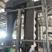 利用空氣分選機(jī)使輕飄料分離