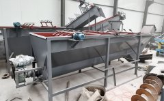 破碎塑料中的混雜物，采用鹽漂分離