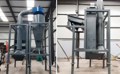 將紙纖維和塑料，從混合廢料中分離的設(shè)備