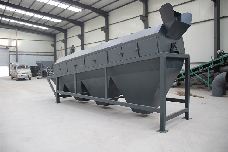 滾筒篩選機物料篩分的過程