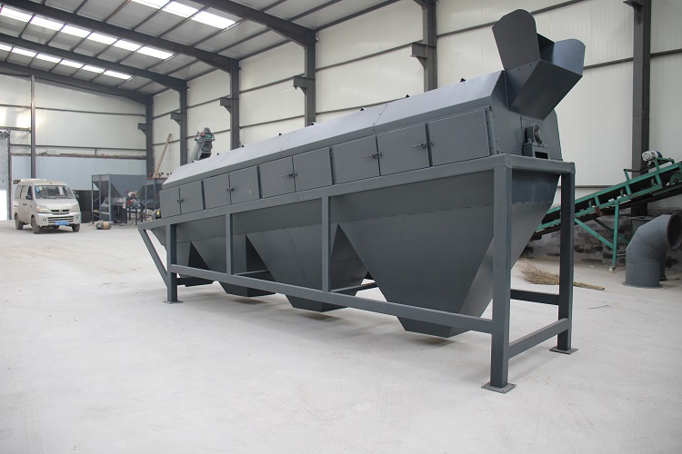 滾筒篩選機(jī) 物料大小篩分的同時(shí)除去塵土