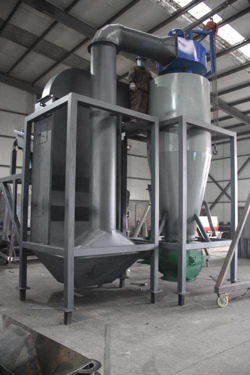 空氣分選機 固廢料中輕重物料的分離