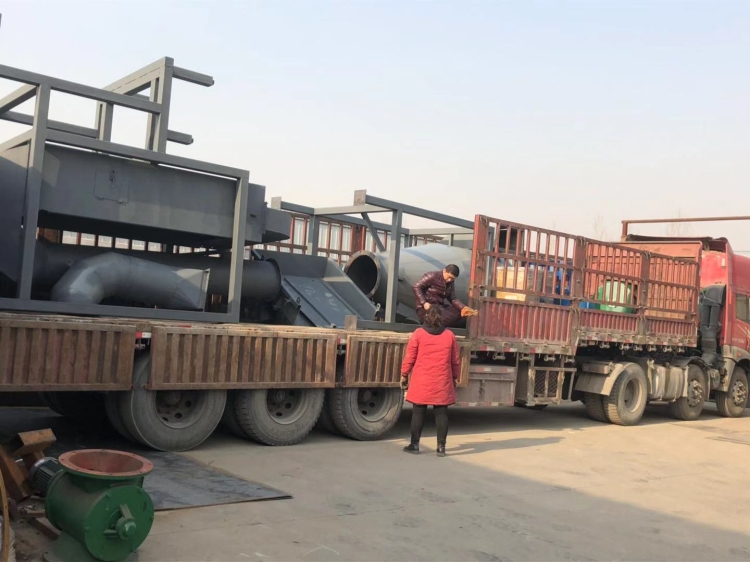 空分機(jī)發(fā)貨現(xiàn)場