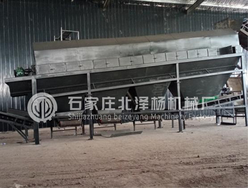 滾筒篩安裝現(xiàn)場(chǎng)