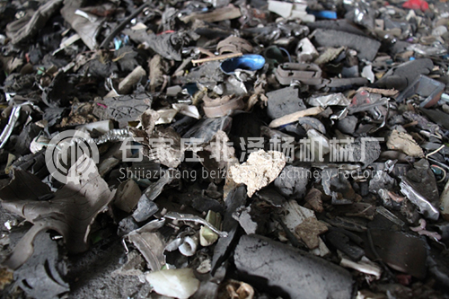 立式空分機待分選物料