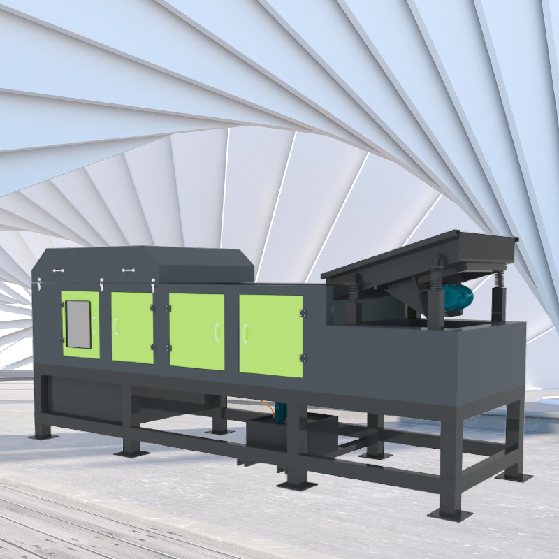 分選有色金屬很難嗎？對于渦電流分選機這都不是問題